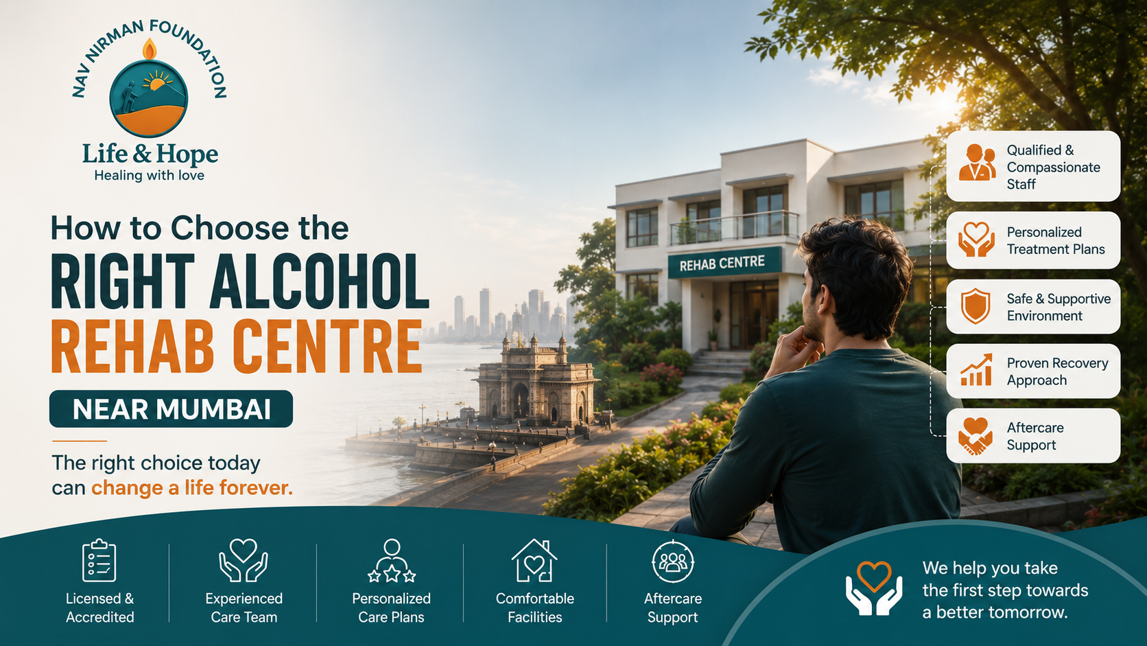 You are currently viewing How to Choose the Right Alcohol Rehab Centre Near Mumbai