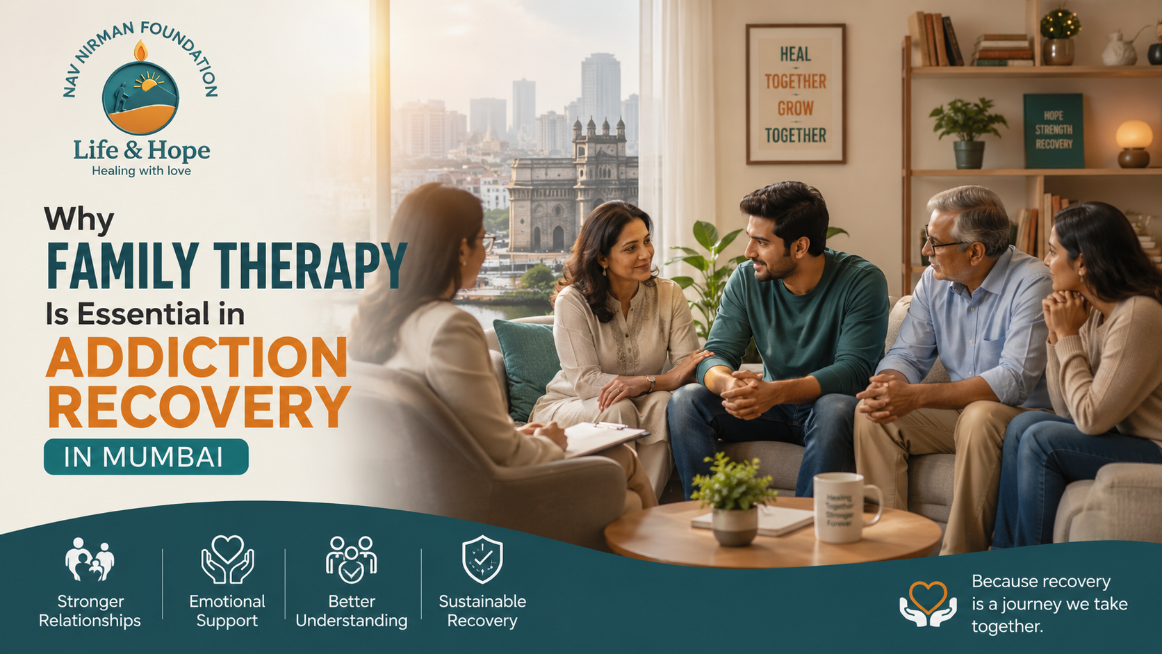 You are currently viewing Why Family Therapy Is Essential in Addiction Recovery in Mumbai